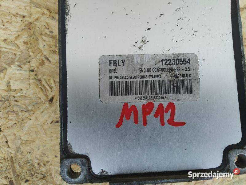 STEROWNIK SILNIKA KOMPUTER OPEL MERIVA A 16 16V Gliwice