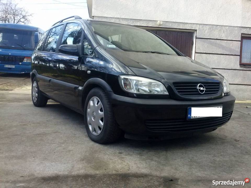 Opel Zafira 2,0 DTL Czarny metalic, Klima, 7 osób Jasło