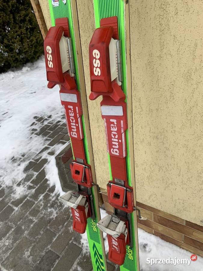 Narty Vlkl Volkl RS SUPER P9 vintage niemieckie Jasło