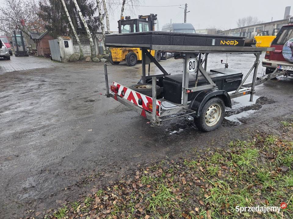 Przyczepka sygnalizacyjna Nowy Tomyśl