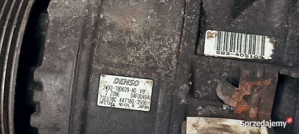 SPRĘŻARKA KLIMATYZACJI JAGUAR XJ 2W9319D629AD Lipno