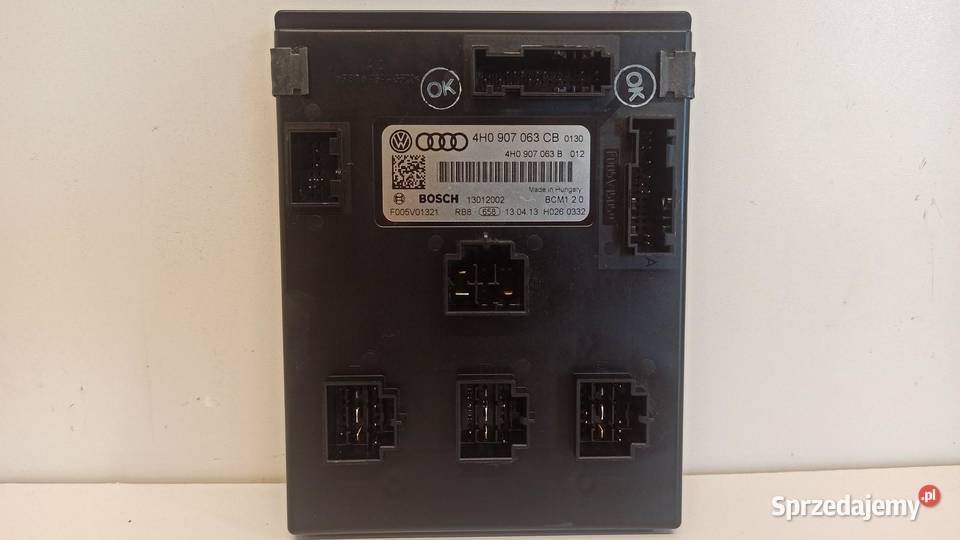 AUDI A6 C7 MODUŁ KOMFORTU 4H0907063CB