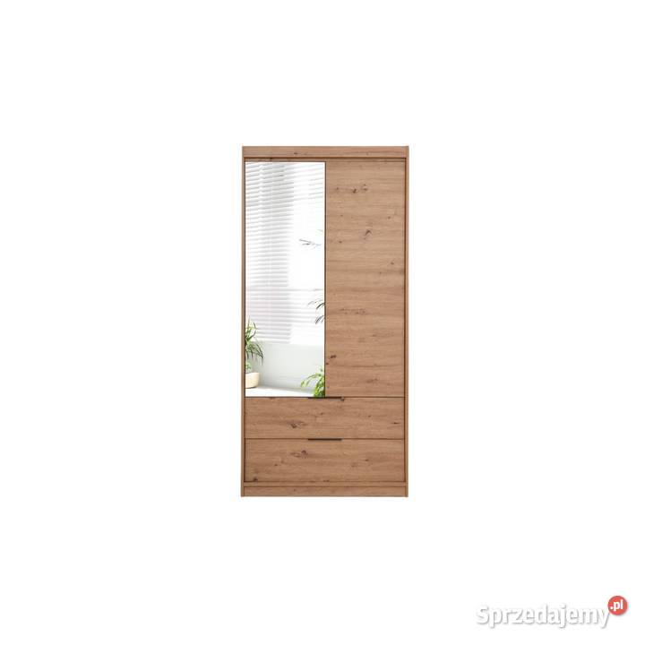 Szafa Majorka 103x213x59 lustroszufladydąb Wieruszów