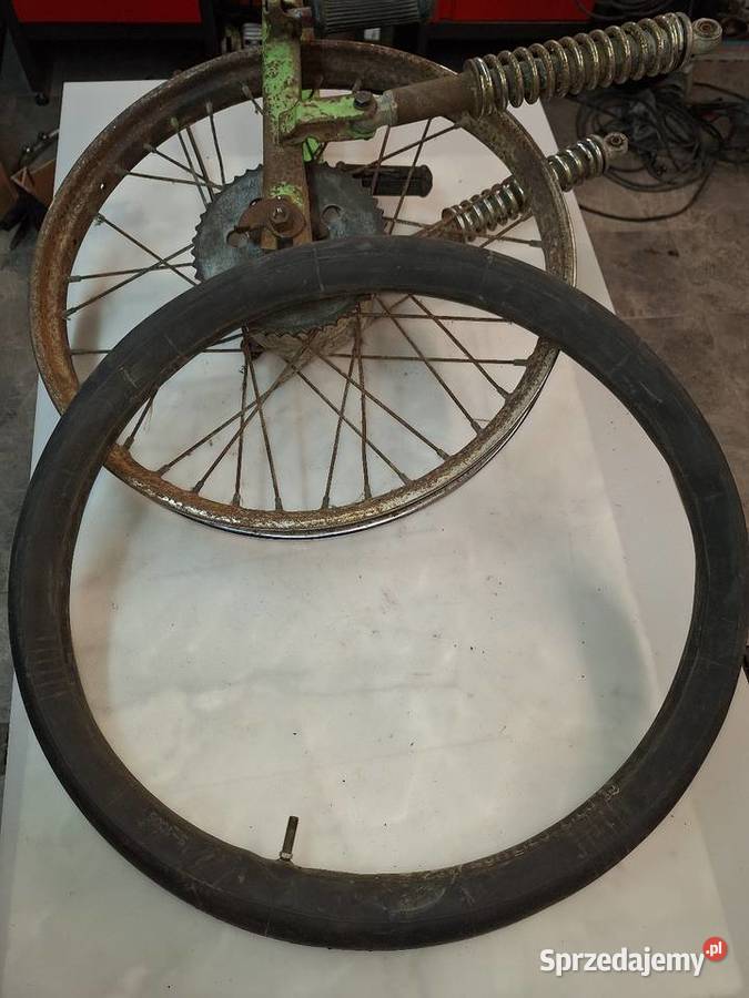 Koło tył wachacz amortyzatory Romet 50t1 2375 Strzyżów