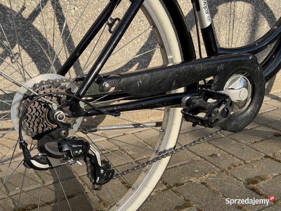 Rower miejski Btwin elops 100 kota 26 6 biegów w Miejskie Sopot