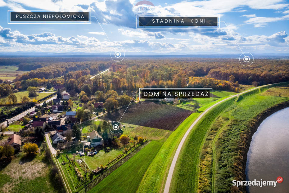 Dom Trasie RowerowejPuszcza Niepołomicka wolnostojący