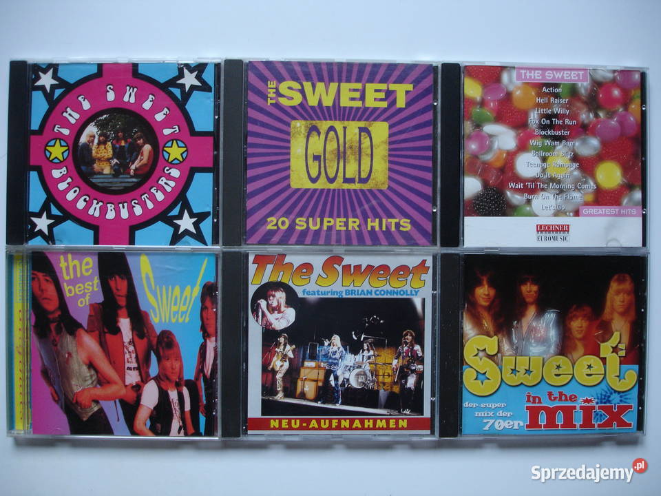 THE SWEET płyty CD Zielona Góra