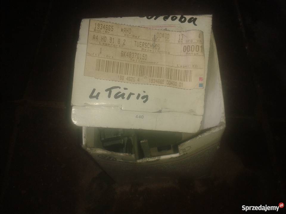 SEAT CORDOBA 9901 Centralny zamek elektryczny łódzkie Ozorków