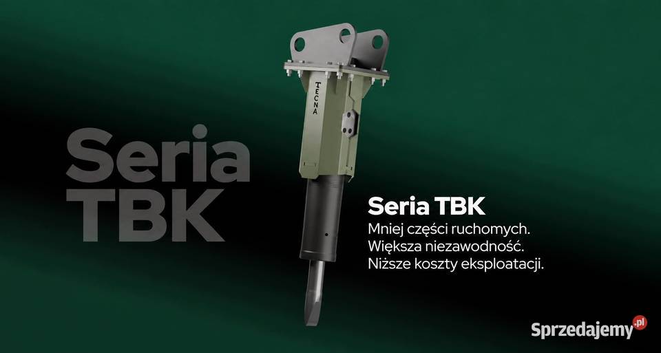Młot hydrauliczny TECNA TBK 100 105 sprzedam