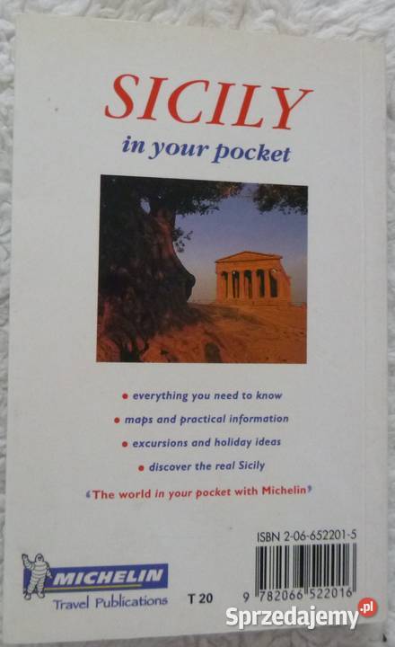 Przewodnik Sicily in your pocket angielsku mazowieckie Warszawa sprzedam