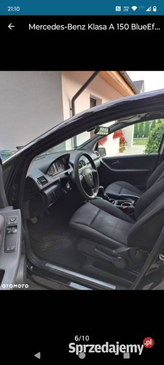 Mercedes Aklasa 2009 benzyna Klasa A Przecław