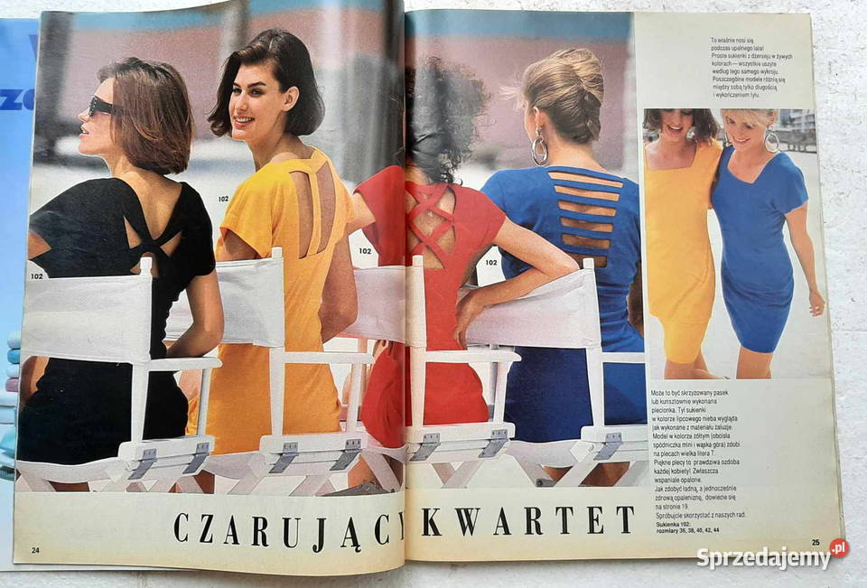 Burda 791 Wykroje wersja polska Łódź