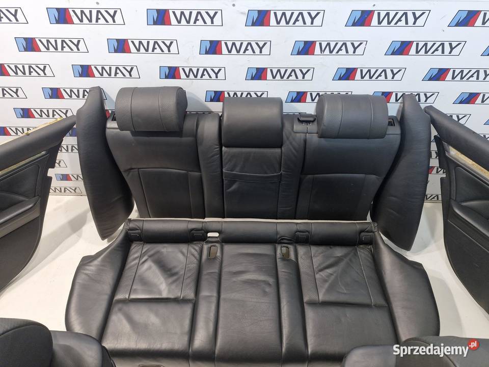 BMW E39 TOURING FOTELE SKÓRA GRZANE MANUALNE osobowe