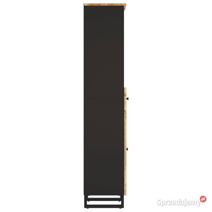 Szafka łazienkowa 38x33x160 lite drewno mango mazowieckie Warszawa
