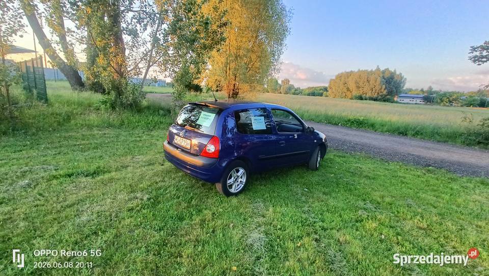 Renault Clio 2 cupe 12 2004r manualna mazowieckie Siedlce sprzedam