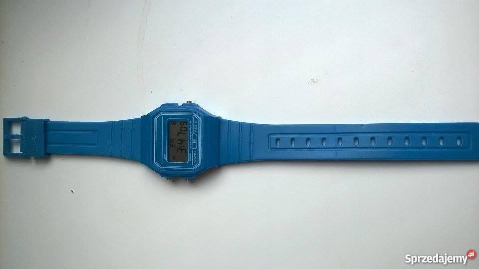 niebieski zegarek CROPP CASIO Łowicz