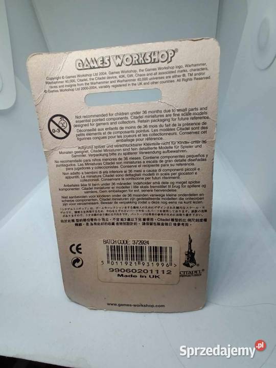 Salamander Chaplain Xavier metal Space Marines Szamotuły