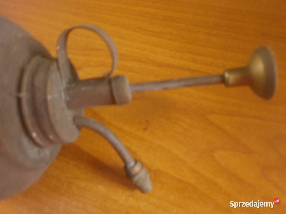 stara zabytkowa oliwiarka mosiężna lubuskie Zielona Góra sprzedam