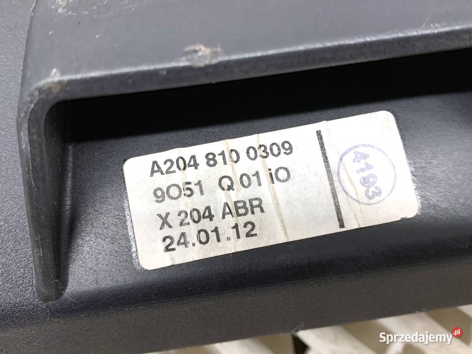 ROLETA BAGAŻNIKA MERCEDES X204 SUV 0815