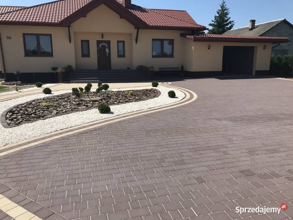 Kostka Brukowa Akropol 6 Brąz Podjazd Galabeton Wielogóra sprzedam