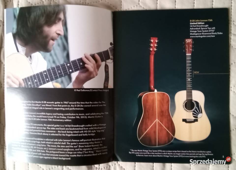 Martin 2016 guitar catalog Limited Editions Kępice
