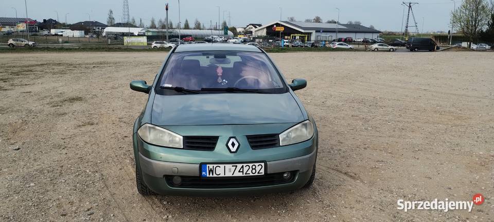 Renault Megane 2 16 LPG mazowieckie Gąsocin