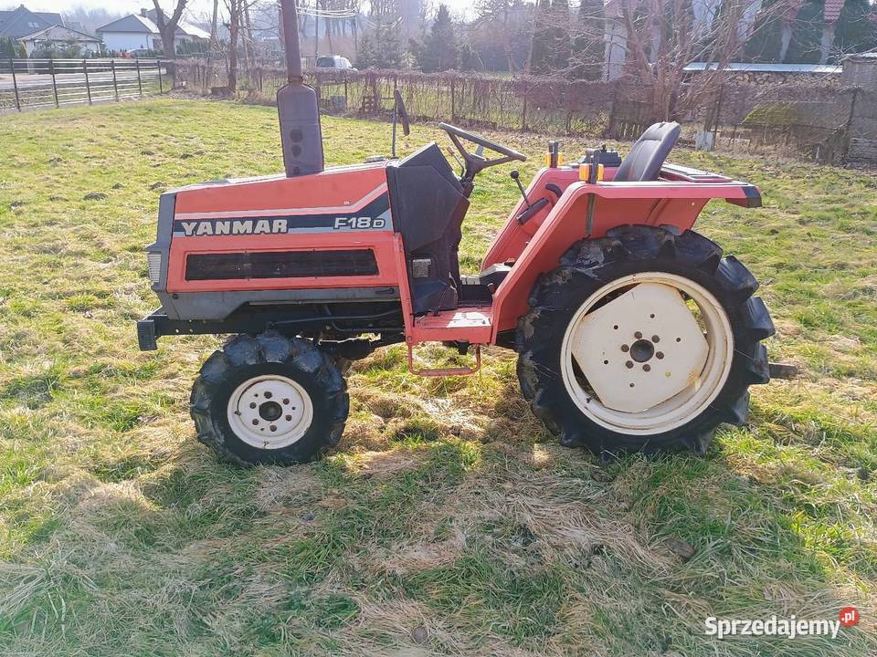 Traktorek Yanmar f18d Połczyńska