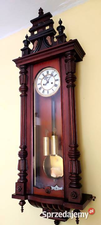 Zegar wiszący GB linkowy piękny sprawny Mielec