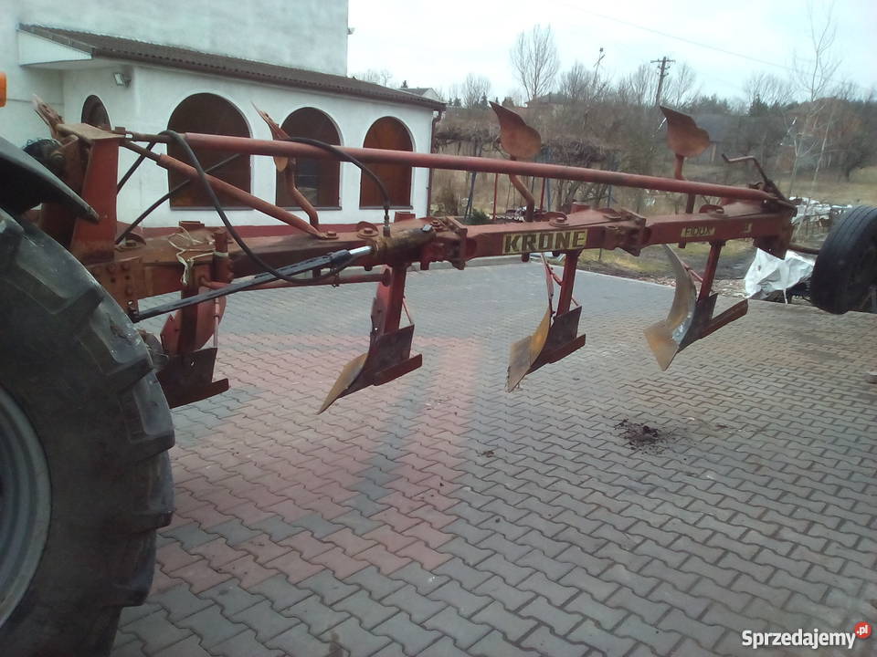 Pług Krone 4 skibowy Busko-Zdrój