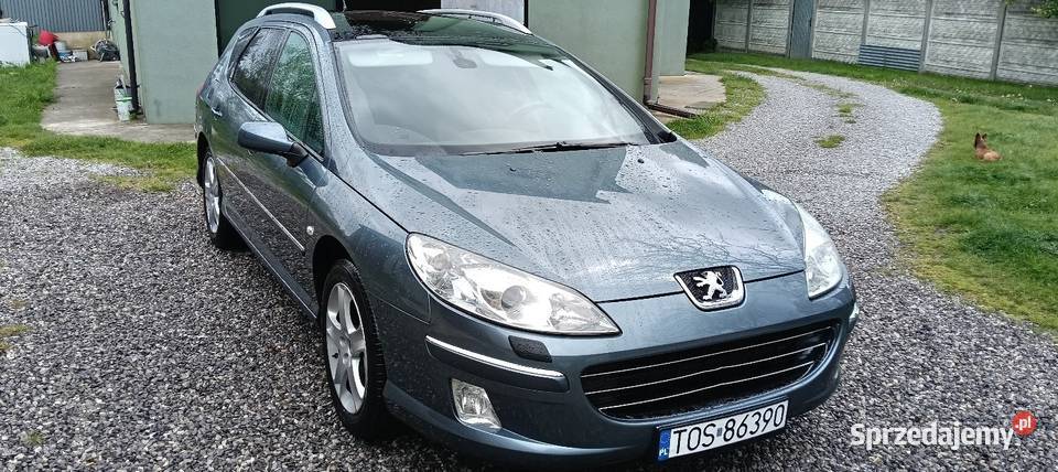 Peugeot 407 2006r 22 HDi mały przebieg zadbany aluminiowe felgi świętokrzyskie Ostrowiec Świętokrzyski