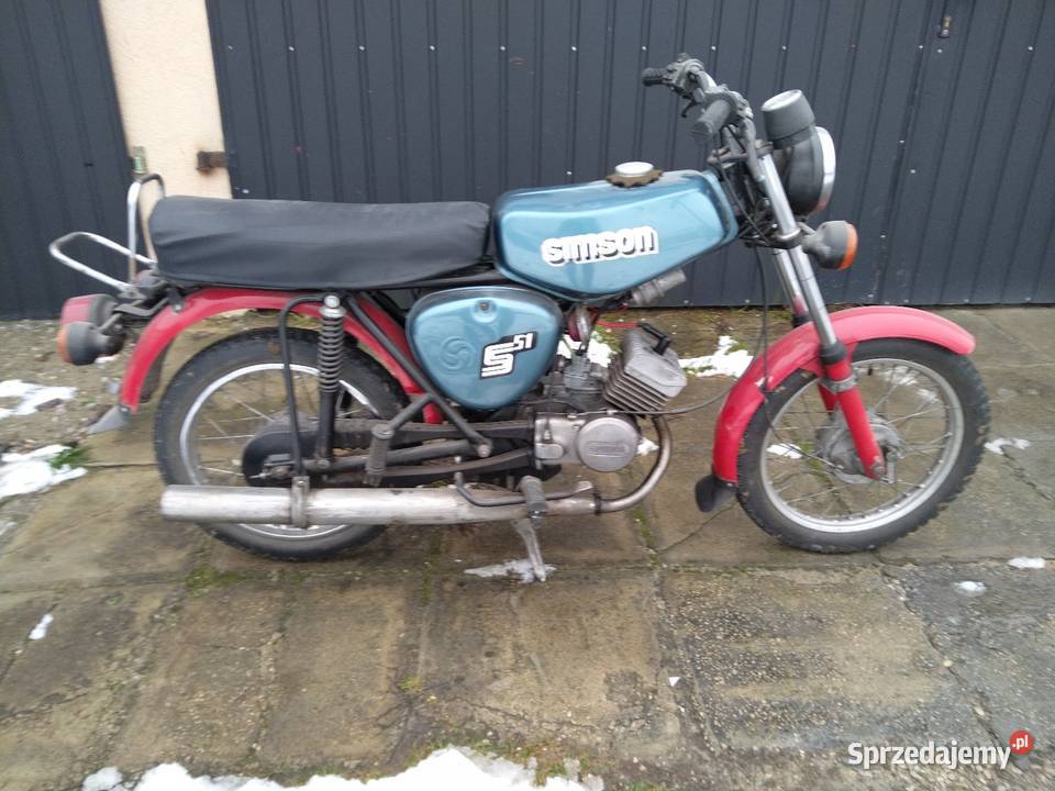 Simson S51 zarejestrowany świętokrzyskie Włoszczowa