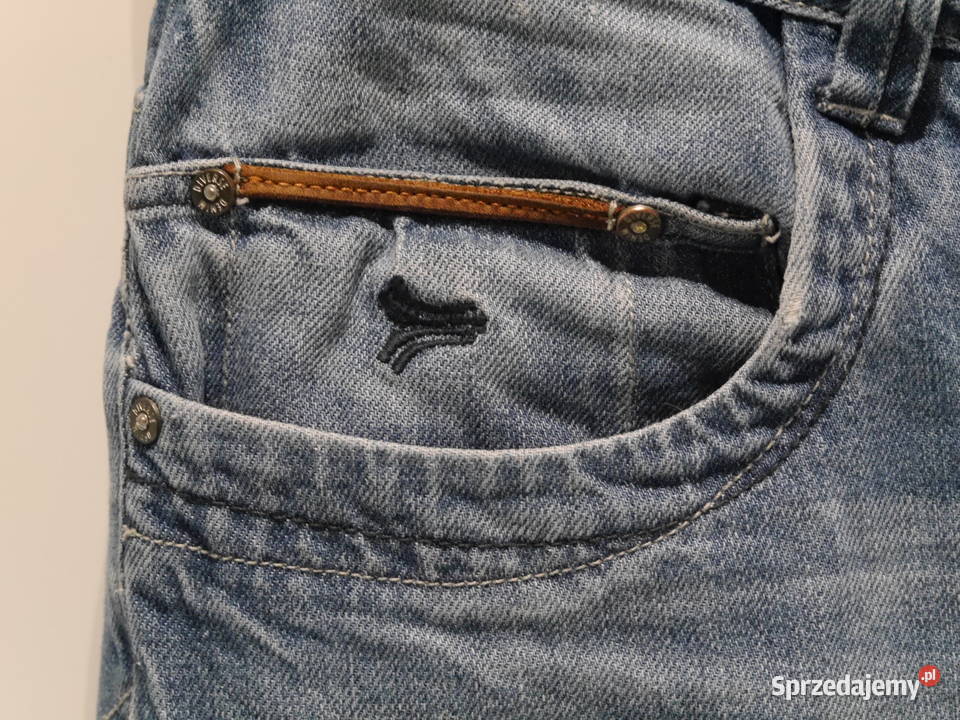 Diverse fajne spodnie guziki W31 L32 niebieski dolnośląskie Wrocław