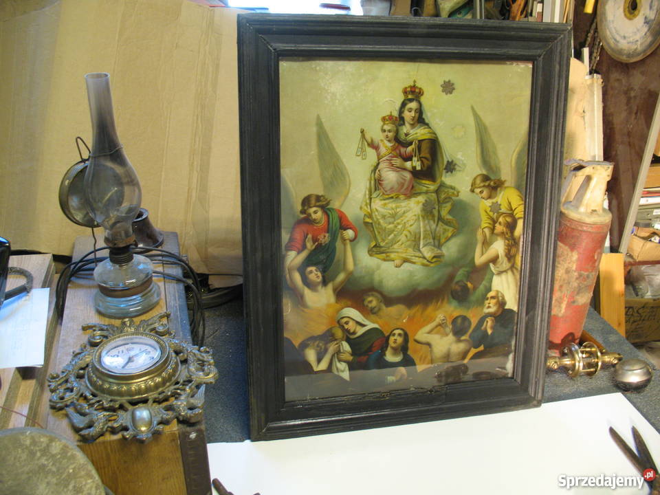 stary obraz święty religijny Malarstwo Żory