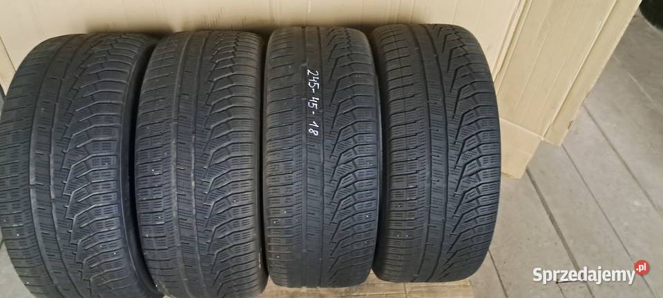 4x opony zimowe 245 45 18 HANKOOK Zamość