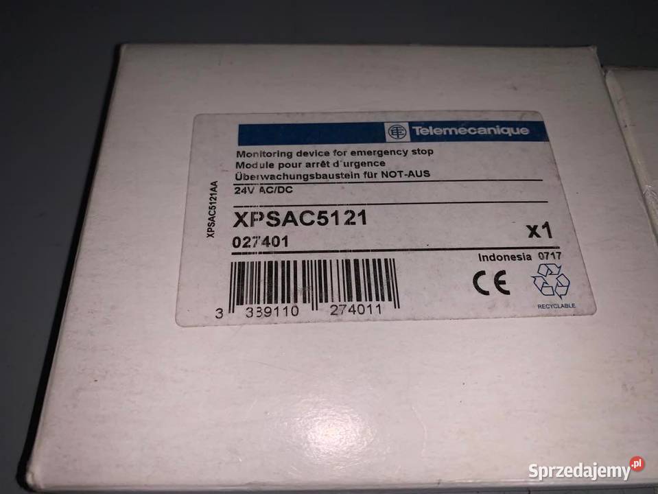 XPSAC5121 Przekaźnik bezpieczeństwa PREVENTA Warszawa