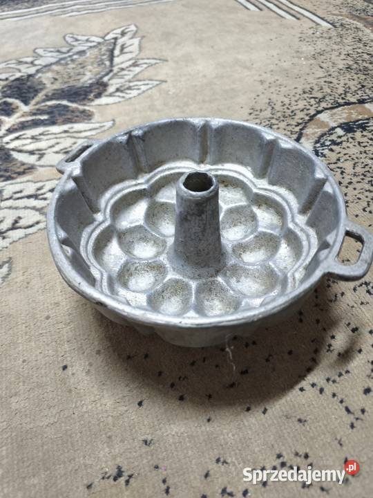 Mocna aluminiowa stara Vintage forma do Krzeszowice