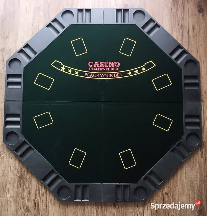 Duży blat stół do pokera 47 x 47 Zbylitowska Góra