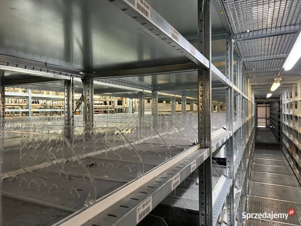 Regały półkowe 220x60 nowe do magazynów Magazynowanie Katowice