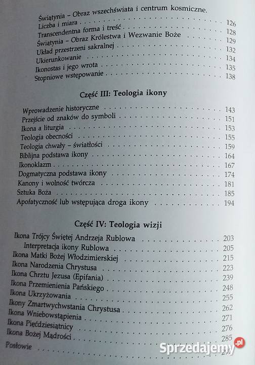 Sztuka ikony Teologia piękna Evdokimov Paul Świdnica
