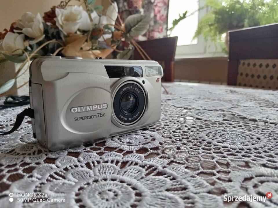 aparat fotograficzny analogowy OLYMPUS SUPERZOOM Daleszyce