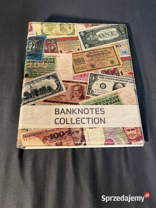 Katalog na banknoty 10 stron Warszawa sprzedam