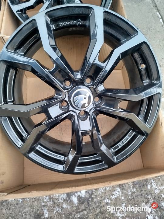 A351 Alufelgi 18 5x112 75J Skoda Octawia Superb Średnica 18" Motoryzacja Bąków