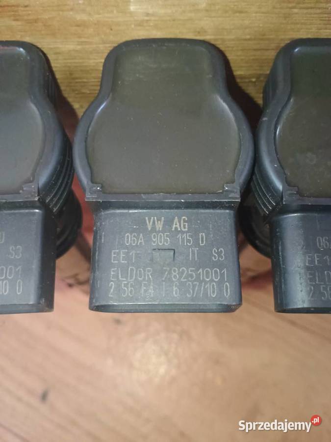 cewka zapłonowa VAG Eldor 06A905115D komplet 4 osobowe śląskie Lubliniec