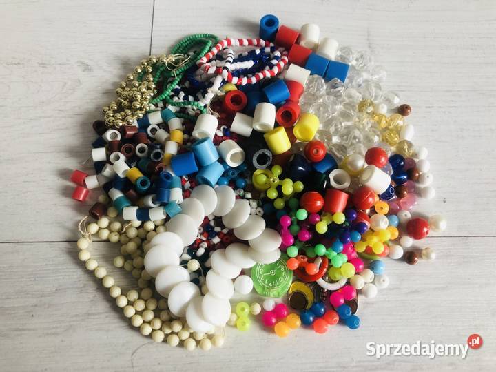Koraliki korale zawieszki do nawlekania Łódź