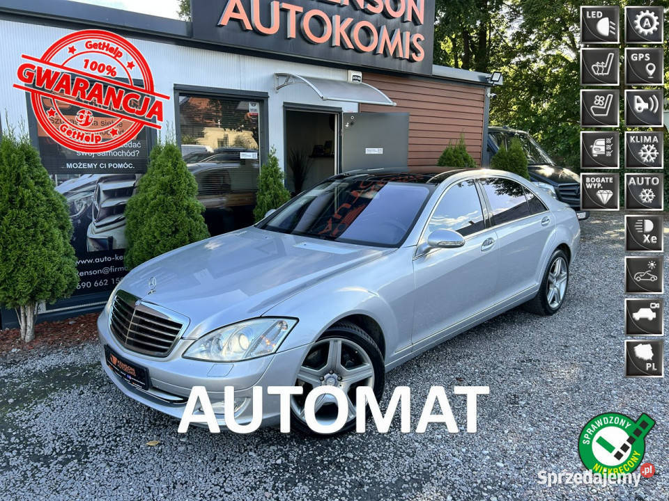 Mercedes S 500 LONG Lodówka Podwójne Bydgoszcz