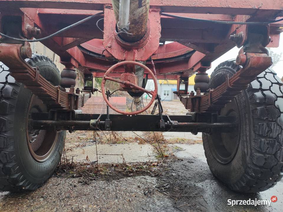 Przyczepa dłużyca z obrotnicą na części bez Pozostałe Protasy