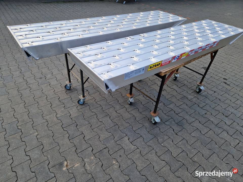 Najazdy aluminiowe ALTRAP 24m 24t najlepsze ceny Wyszków