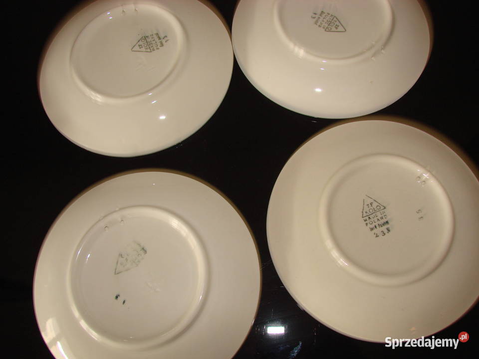 ZF Koło fajansowy talerz Pruszcz Gdański
