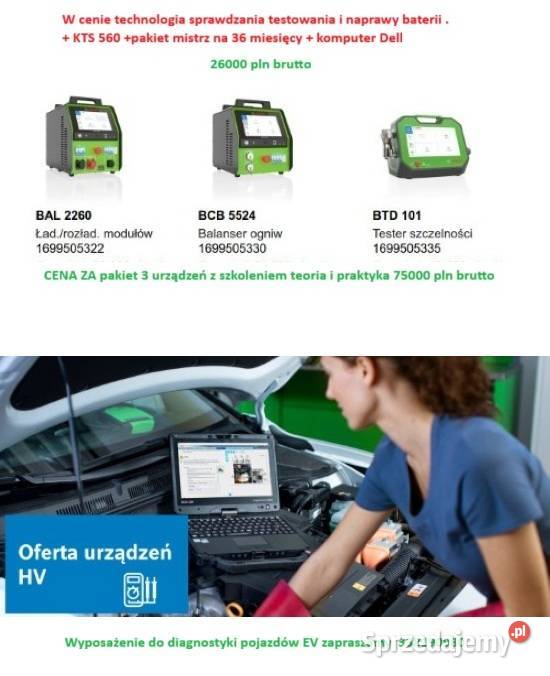 Acs 553P stacja klimatyzacji 1234yf hybrydy i Bielsko-Biała