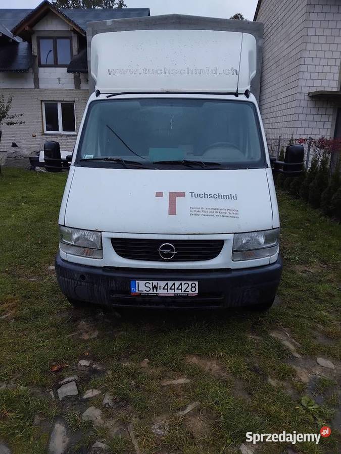 RENAULT MASTER 28DTI PLANDEKA Z WINDA Makowiec